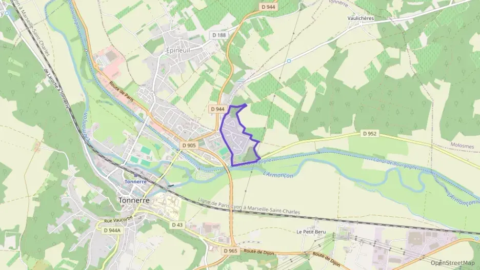 Maison 74 m² quatre pièces à vendre à Tonnerre