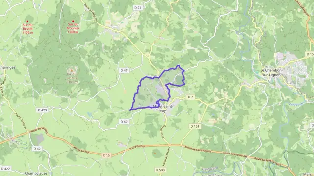 Maison 90 m² quatre pièces à vendre à Mazet-Saint-Voy