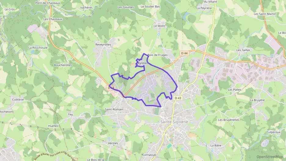 Maison 88 m² quatre pièces à vendre à Sainte-Sigolène