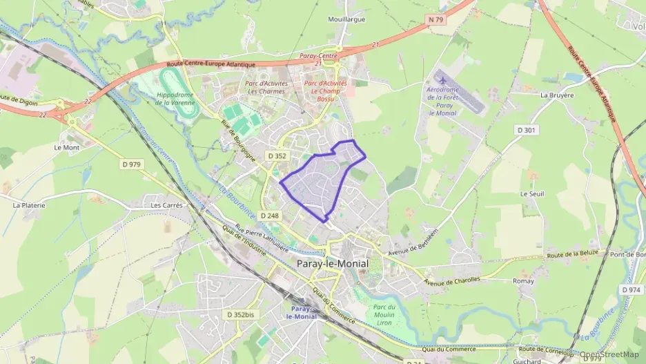 Maison 70 m² trois pièces à vendre à Paray-le-Monial