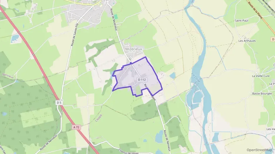 Maison 100 m² deux pieces à vendre à Mizérieux