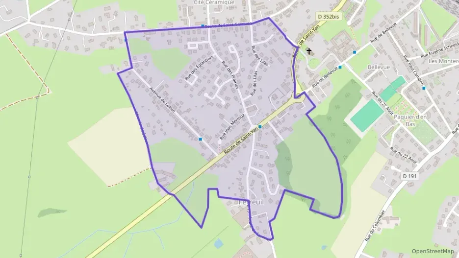 Maison 74 m² quatre pièces à vendre à Paray-le-Monial Maison 74 m² quatre pièces à vendre à Paray-le-Monial