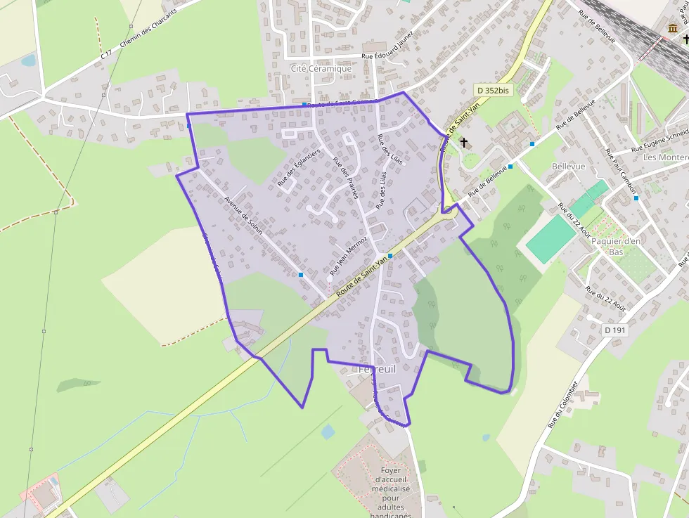 Maison 67 m² quatre pièces à vendre à Paray-le-Monial