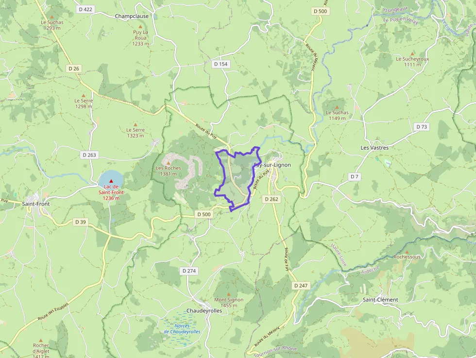 Maison 60 m² trois pièces à vendre à Fay-sur-Lignon