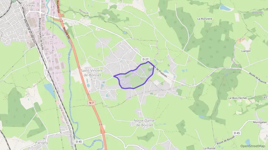 Maison 131 m² cinq pièces à vendre à Saint-Vincent-de-Boisset