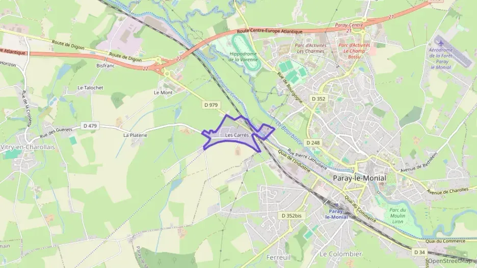 Maison 79 m² quatre pièces à vendre à Vitry-en-Charollais Maison 79 m² quatre pièces à vendre à Vitry-en-Charollais