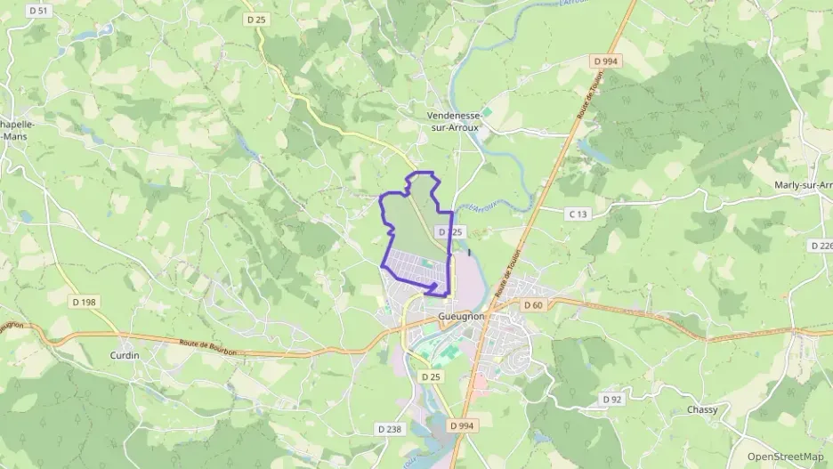 Maison 84 m² trois pièces à vendre à Gueugnon