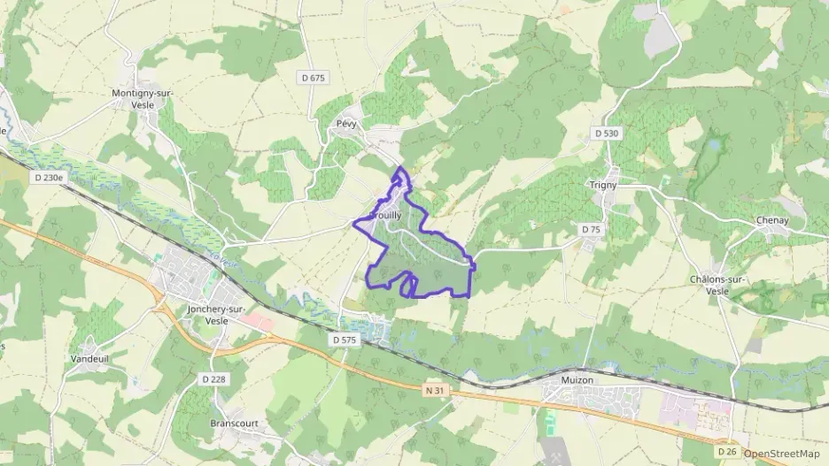 Maison 64 m² trois pièces à vendre à Prouilly