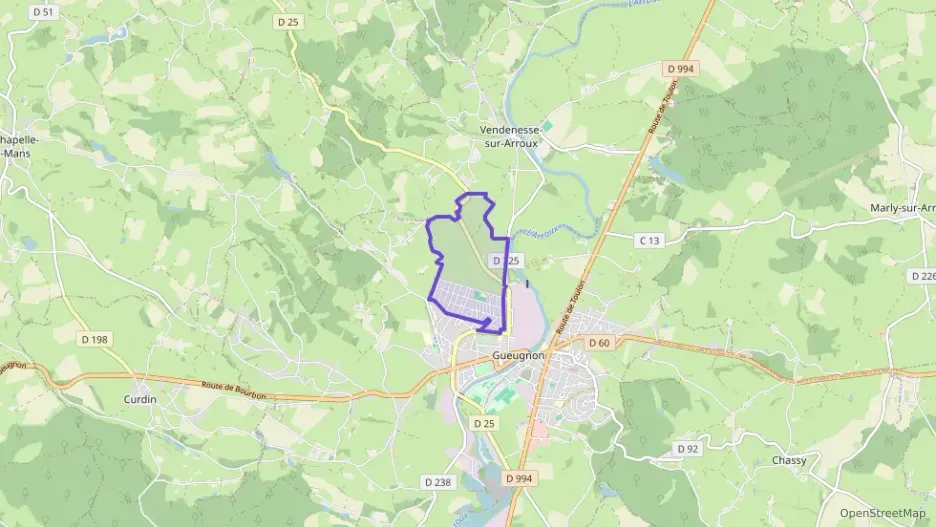 Maison 84 m² quatre pièces à vendre à Gueugnon