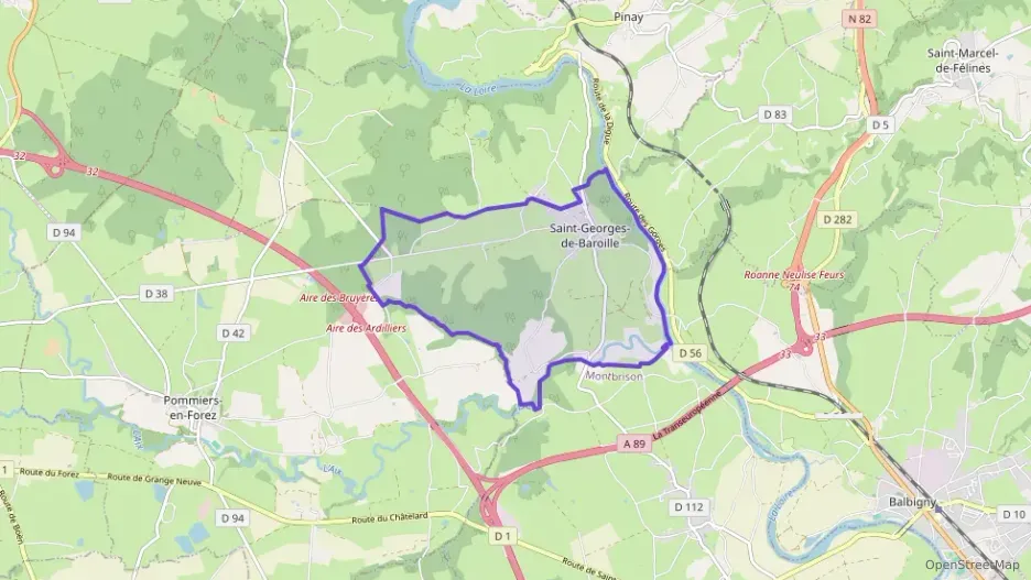 Maison 90 m² trois pièces à vendre à Saint-Georges-de-Baroille Maison 90 m² trois pièces à vendre à Saint-Georges-de-Baroille