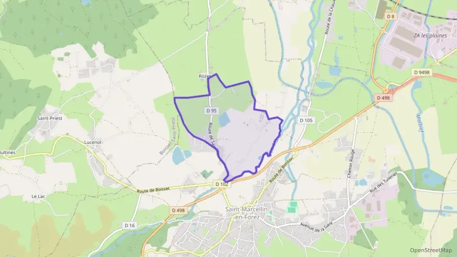 Maison 104 m² quatre pièces à vendre à Saint-Marcellin-en-Forez