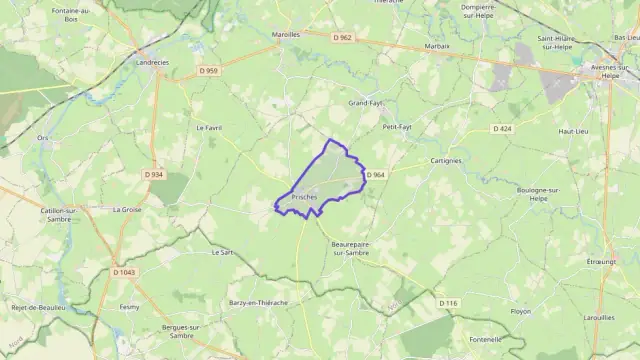 Maison 134 m² quatre pièces à vendre à Prisches