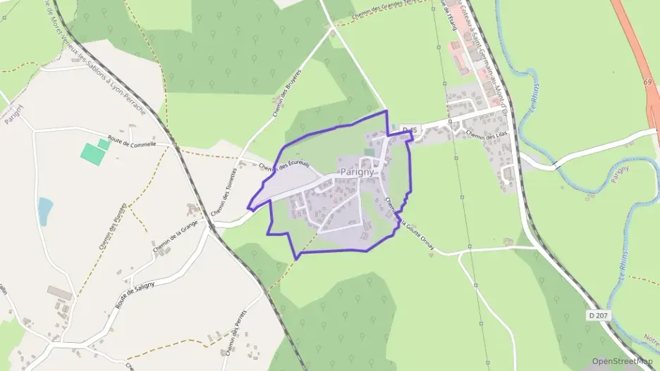 Maison 91 m² quatre pièces à vendre à Parigny