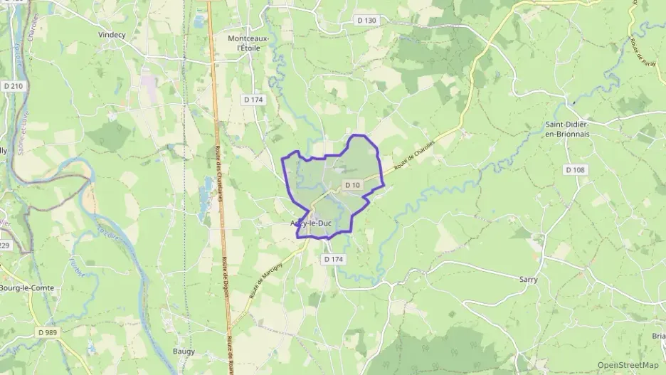 Maison 94 m² six pièces à vendre à Anzy-le-Duc Maison 94 m² six pièces à vendre à Anzy-le-Duc