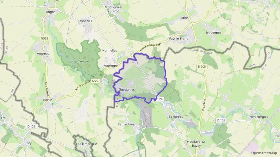 Maison 126 m² six pièces à vendre à Gussignies Maison 126 m² six pièces à vendre à Gussignies