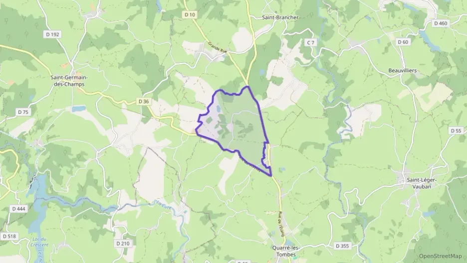 Maison 100 m² six pièces à vendre à Quarré-les-Tombes