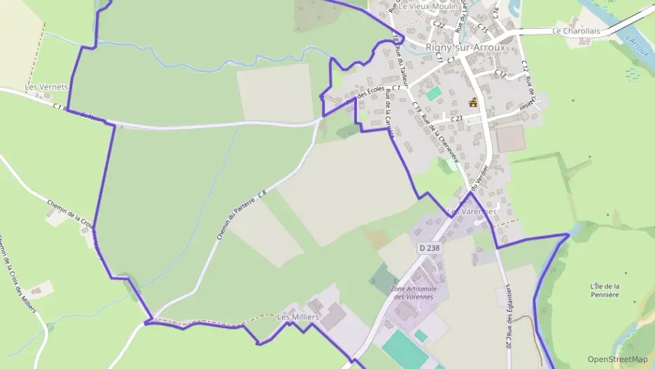 Maison 73 m² quatre pièces à vendre à Rigny-sur-Arroux