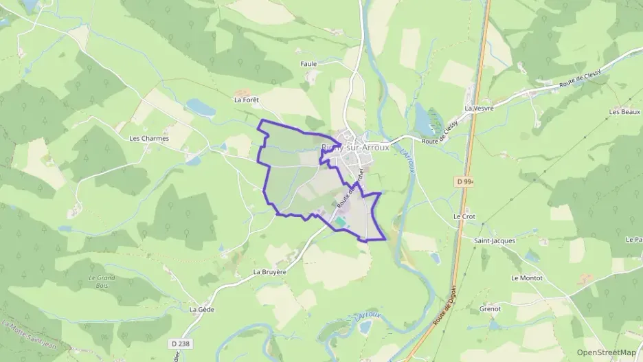 Maison 73 m² quatre pièces à vendre à Rigny-sur-Arroux