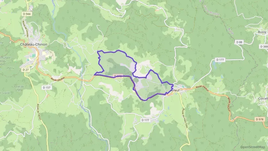 Maison 108 m² cinq pièces à vendre à Arleuf Maison 108 m² cinq pièces à vendre à Arleuf