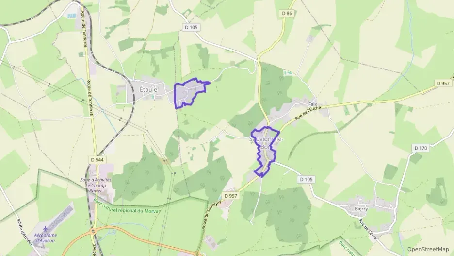 Maison 88 m² trois pièces à vendre à Sauvigny-le-Bois