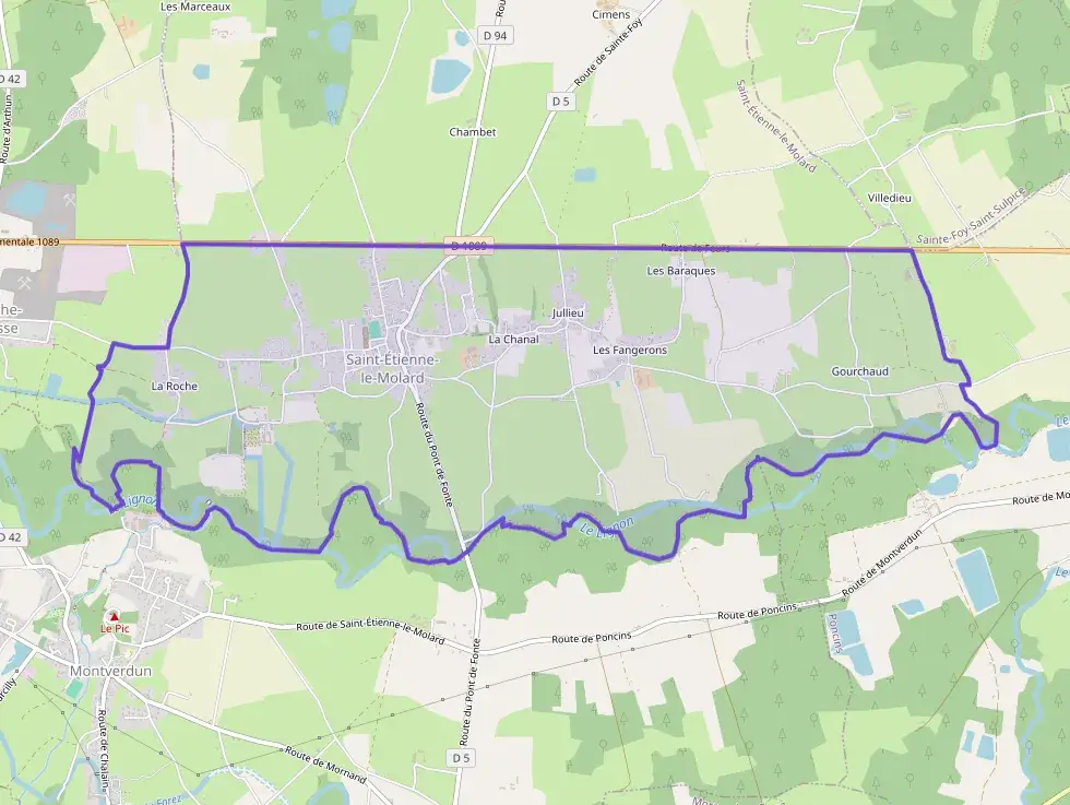 Maison 77 m² trois pièces à vendre à Saint-Étienne-le-Molard