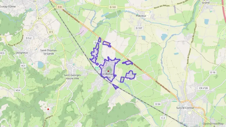Maison 105 m² quatre pièces à vendre à Saint-Romain-le-Puy