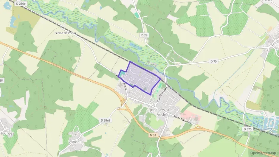 Maison 83 m² quatre pièces à vendre à Jonchery-sur-Vesle