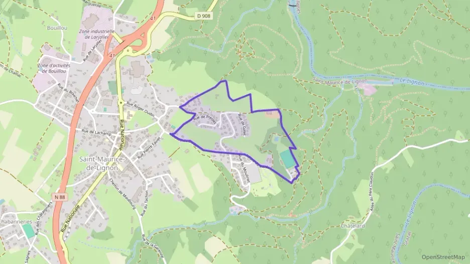 Maison 93 m² quatre pièces à vendre à Saint-Maurice-de-Lignon