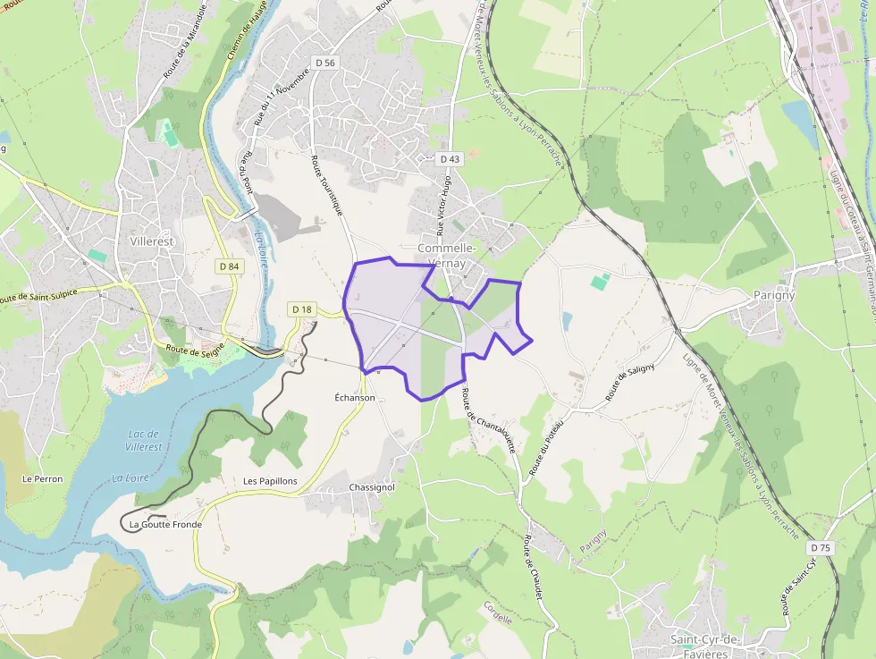 Maison 79 m² quatre pièces à vendre à Commelle-Vernay