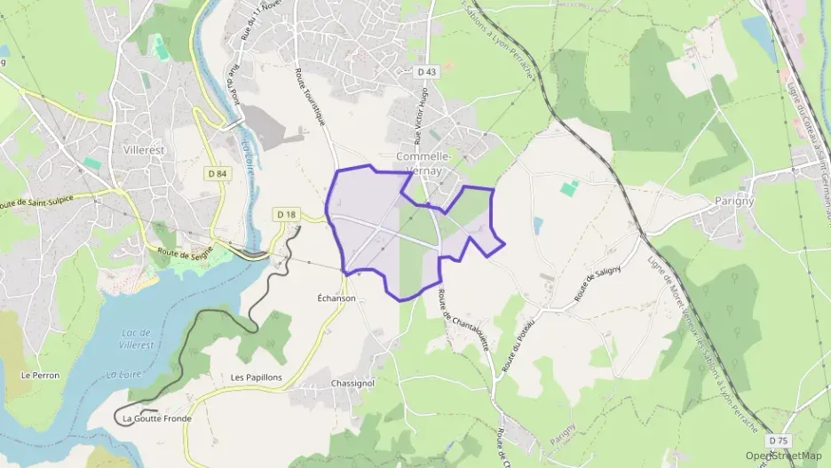 Maison 79 m² quatre pièces à vendre à Commelle-Vernay