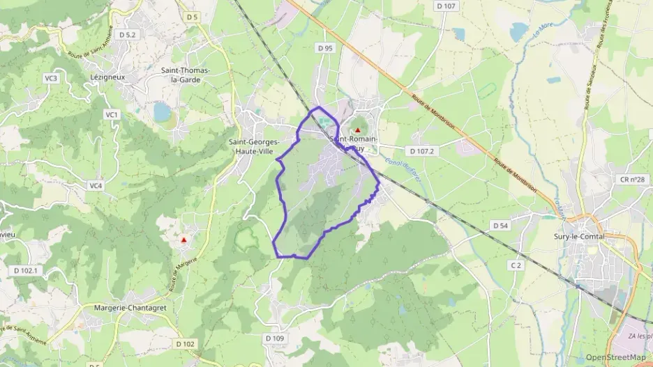 Maison 106 m² cinq pièces à vendre à Saint-Romain-le-Puy