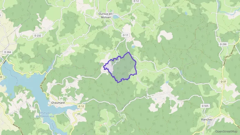 Maison 153 m² cinq pièces à vendre à Ouroux-en-Morvan