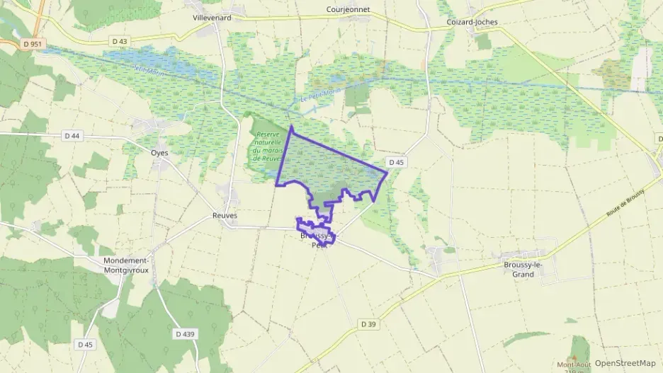 Maison 129 m² six pièces à vendre à Broussy-le-Petit