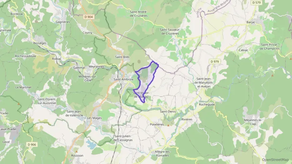 Maison 90 m² trois pièces à vendre à Saint-Victor-de-Malcap