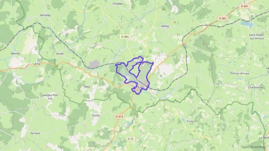 Maison 72 m² trois pièces à vendre à Luzy