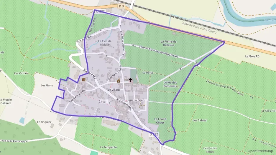 Maison 116 m² cinq pièces à vendre à Œuilly