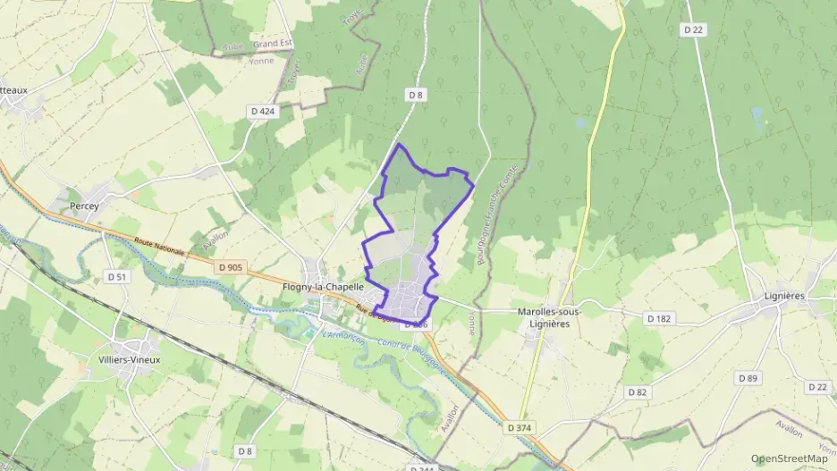 Maison 88 m² quatre pièces à vendre à Flogny-la-Chapelle