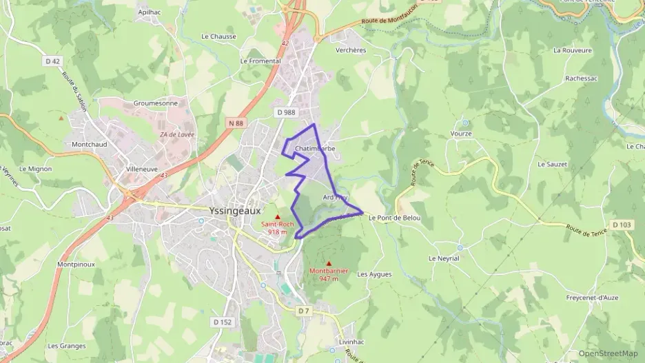 Maison 86 m² quatre pièces à vendre à Yssingeaux