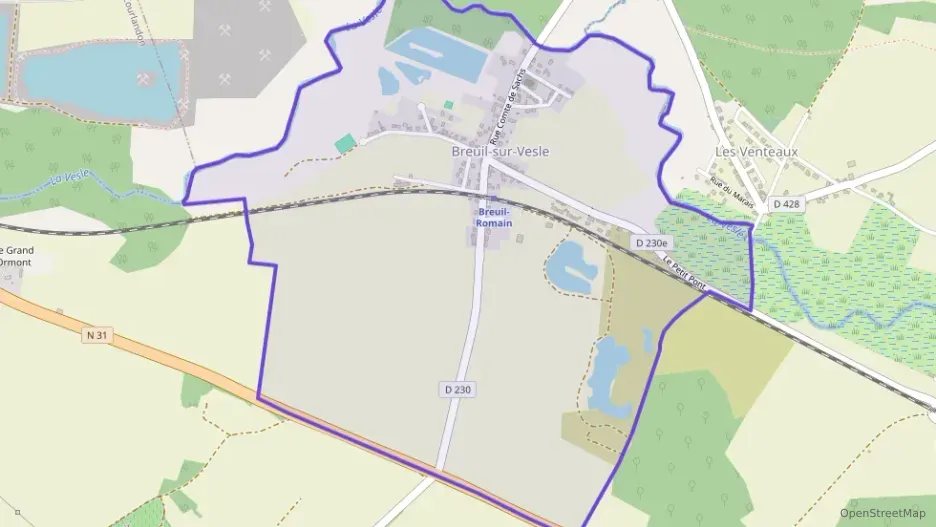Maison 100 m² quatre pièces à vendre à Breuil-sur-Vesle Maison 100 m² quatre pièces à vendre à Breuil-sur-Vesle