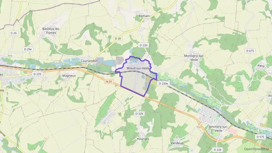 Maison 100 m² quatre pièces à vendre à Breuil-sur-Vesle