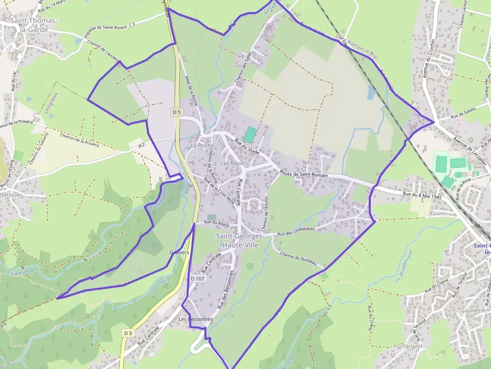 Maison 95 m² quatre pièces à vendre à Saint-Georges-Haute-Ville