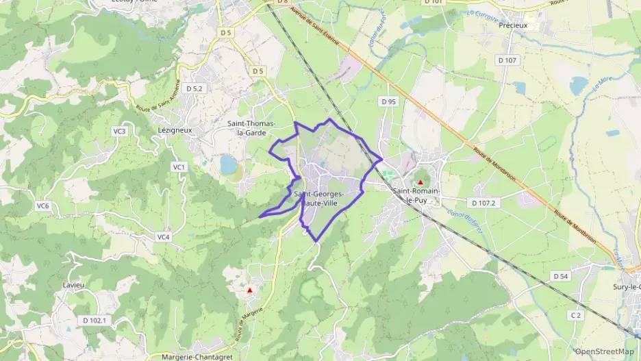 Maison 95 m² quatre pièces à vendre à Saint-Georges-Haute-Ville