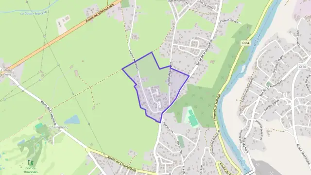 Maison 98 m² quatre pièces à vendre à Villerest