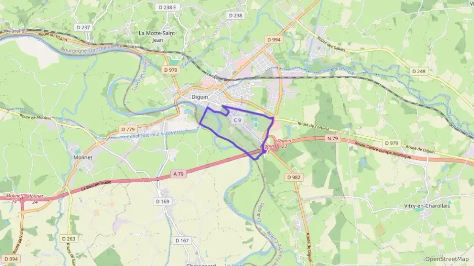 Maison 80 m² six pièces à vendre à Digoin