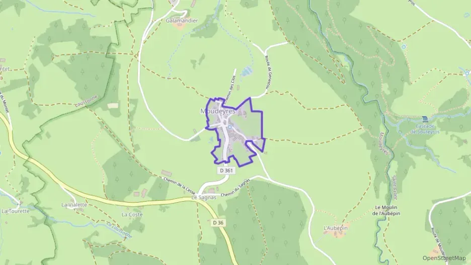 Maison 126 m² quatre pièces à vendre à Moudeyres Maison 126 m² quatre pièces à vendre à Moudeyres