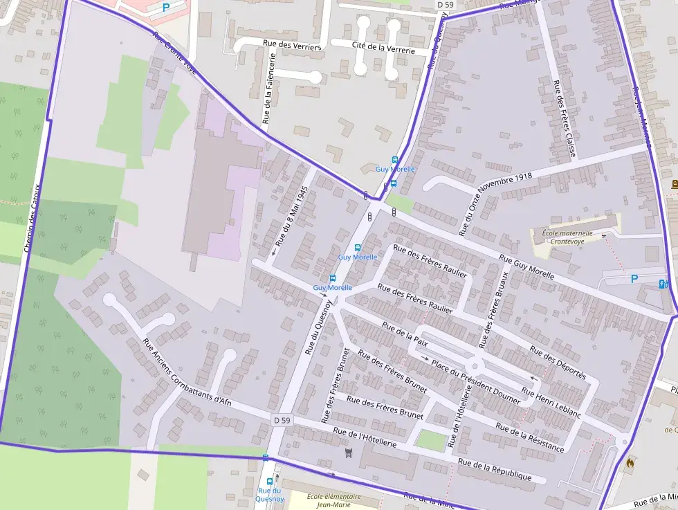 Maison 45 m² quatre pièces à vendre à Quiévrechain