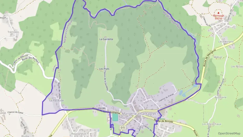 Maison 80 m² cinq pièces à vendre à Margerie-Chantagret