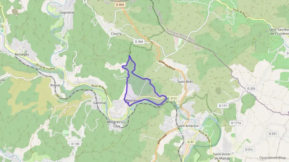 Maison 48 m² trois pièces à vendre à Meyrannes