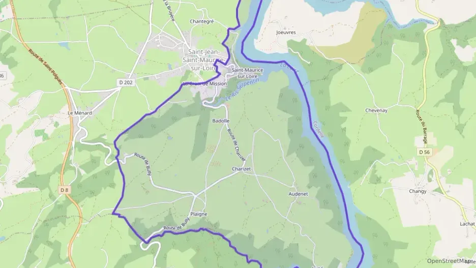 Maison 108 m² six pièces à vendre à Saint-Jean-Saint-Maurice-sur-Loire