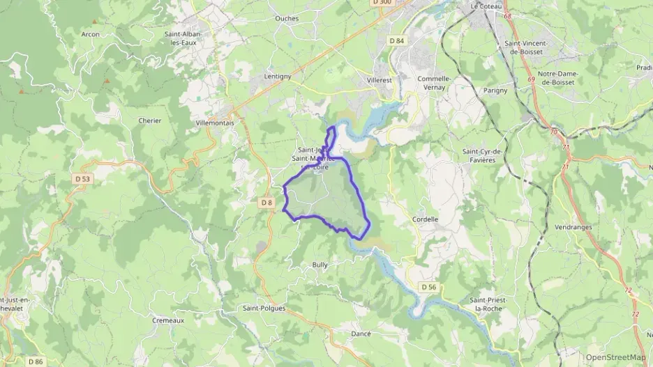 Maison 108 m² six pièces à vendre à Saint-Jean-Saint-Maurice-sur-Loire